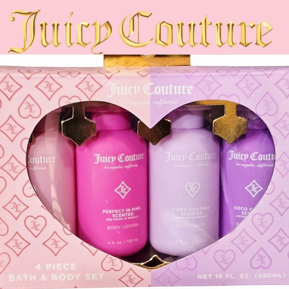 Juicy Couture 4-PC Bath & Body Set